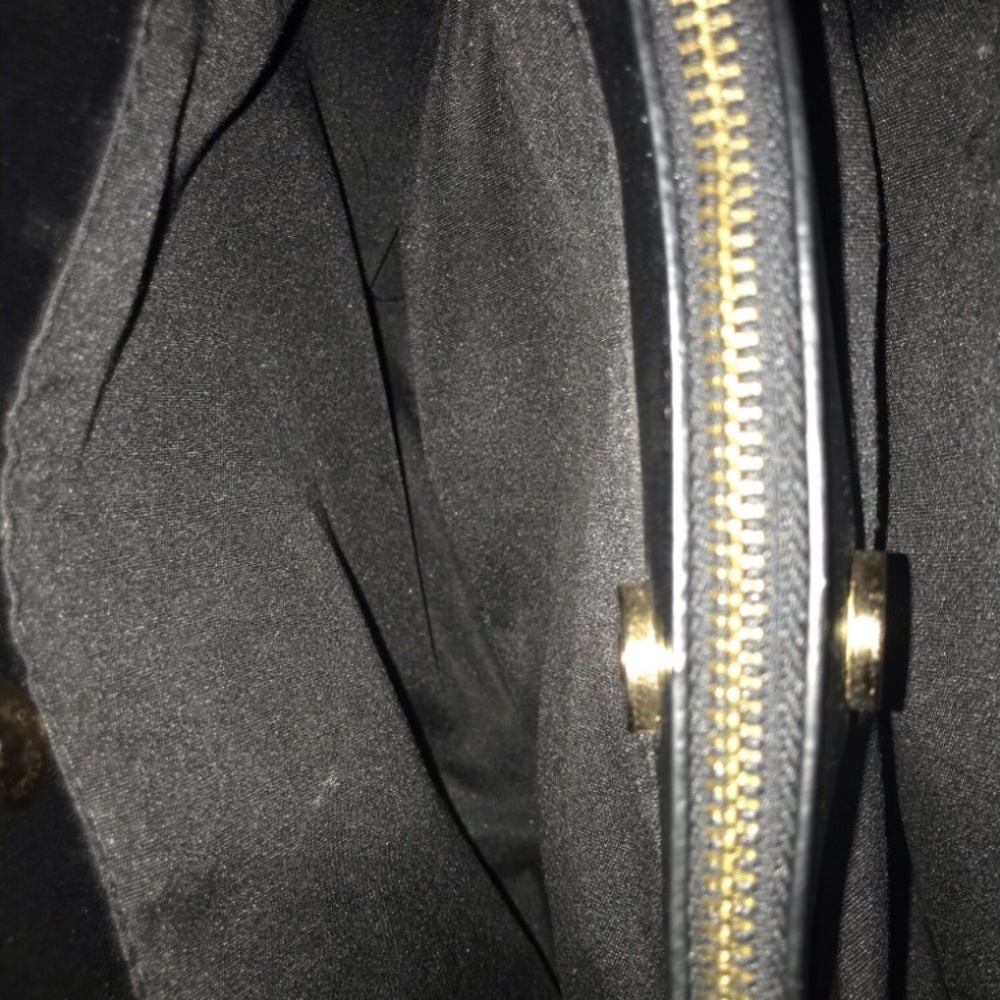 Bebe black Danielle satchel purse - Picture 9 of 16